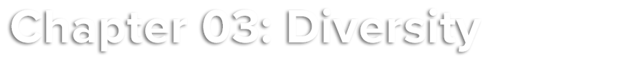 Diversity Title Image Chapter 03: Diversity
