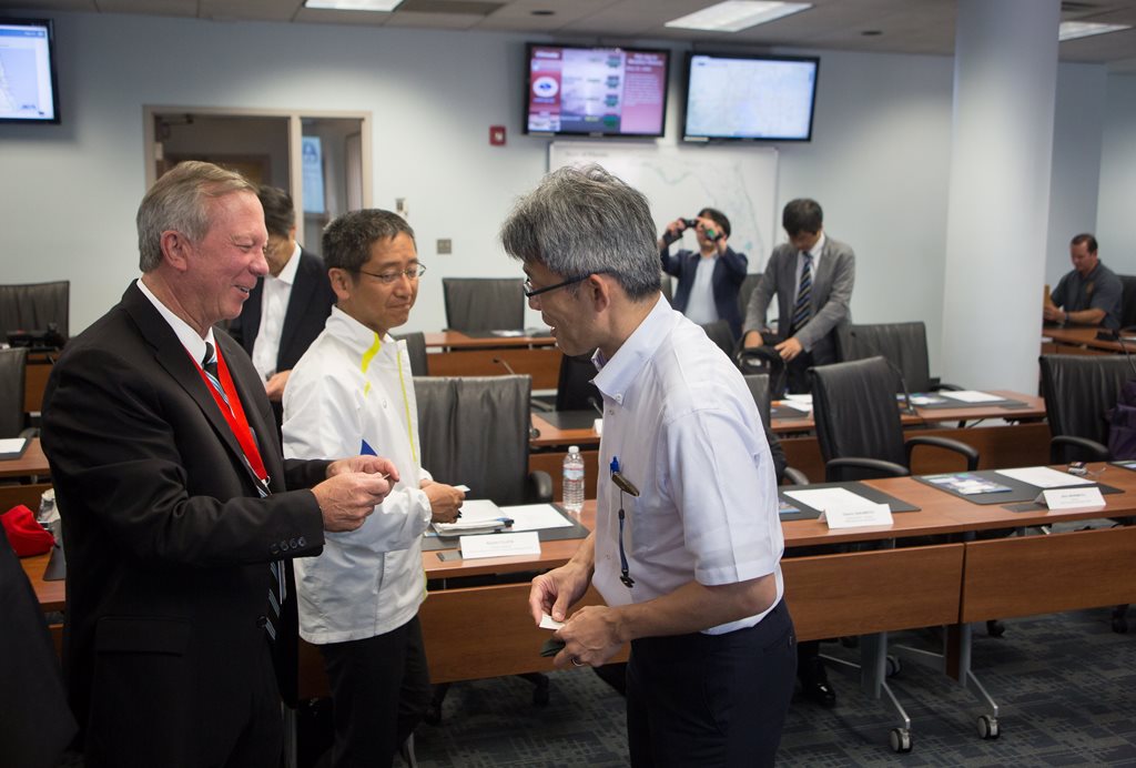 Japanese Government Officials Visiting JFRD