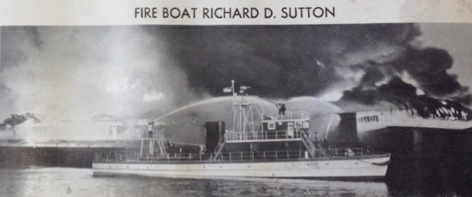 Fire boat Richard D Sutton